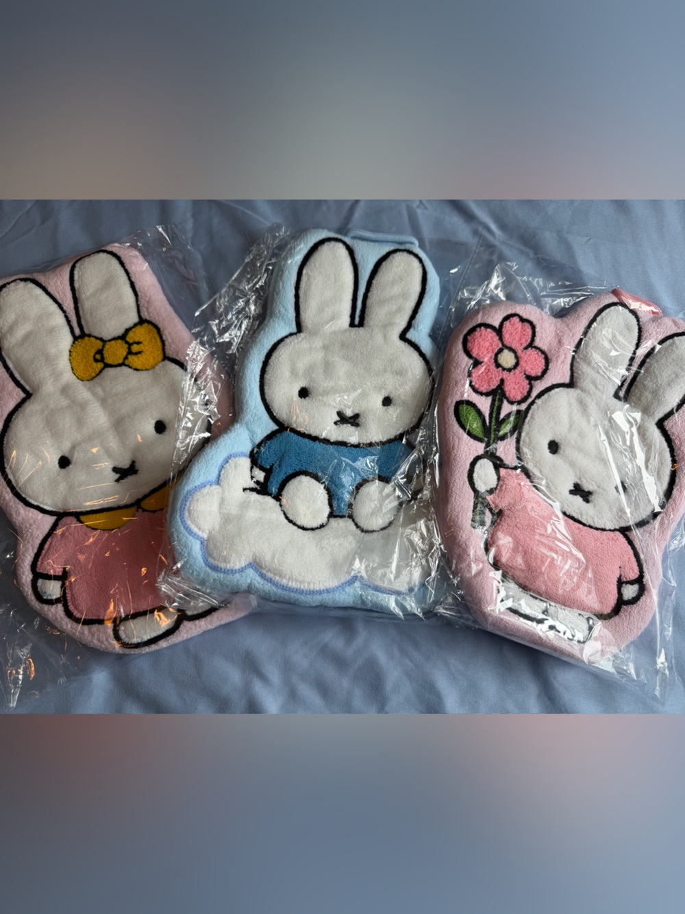 Miffy Soft Wash Clothes - Pink or Blue Your Choice